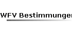 WFV Bestimmungen