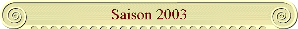 Saison 2003